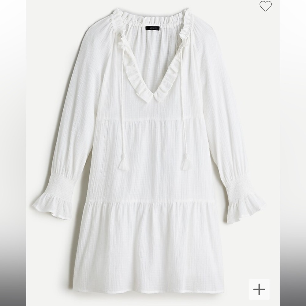 NWT J Crew Tiered tunic dress